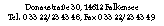 Donaustraße 30, 14612 FalkenseeTel. 0 33 22/23 43 48, Fax 0 33