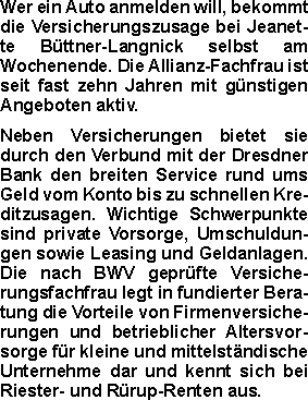 Wer ein Auto anmelden will, bekommt die Versicherungszusage bei