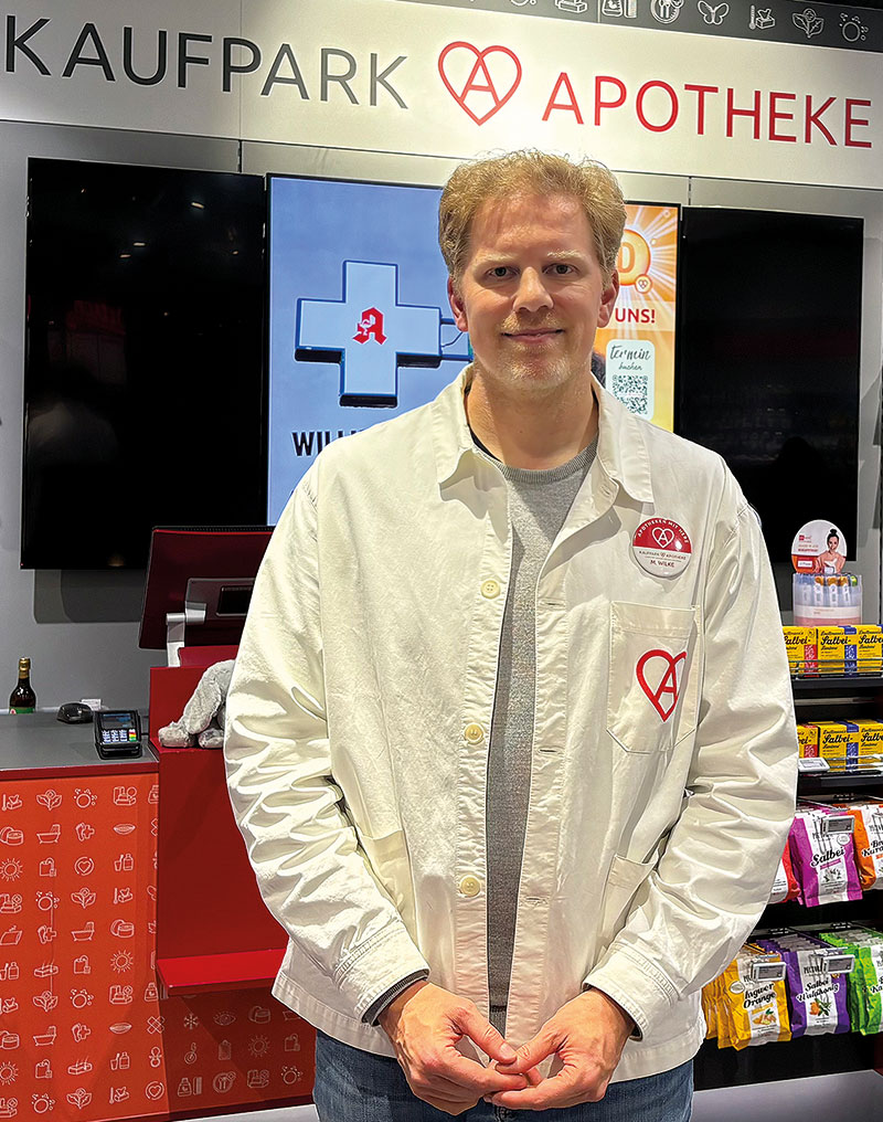 Foto von Maximilian Wilke von der Firma Kaufpark Apotheke Foto von Maximilian Wilke von der Firma Kaufpark Apotheke