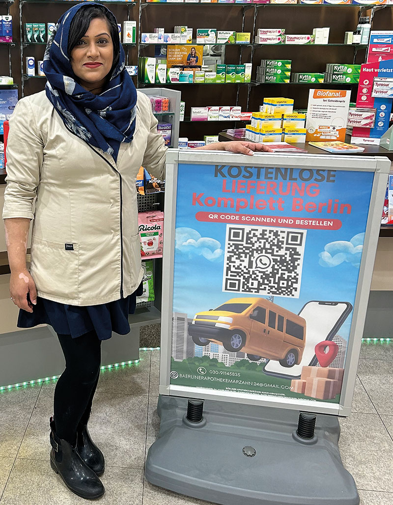 Foto von Anam Ahmad von der Firma Bärliner Apotheke Marzahn
