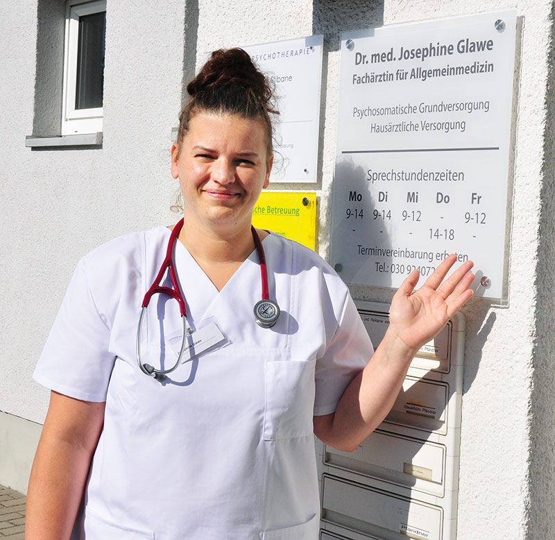 Foto von Dr. Josephine Glawe von der Firma Allgemeinarztpraxis Dr. Josephine Glawe