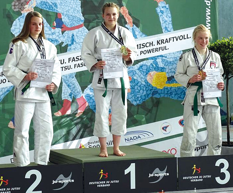 Foto von Chiara Werner, Ju-Jutsu-Kämpferin, Ahrensfelde Foto von Chiara Werner, Ju-Jutsu-Kämpferin, Ahrensfelde