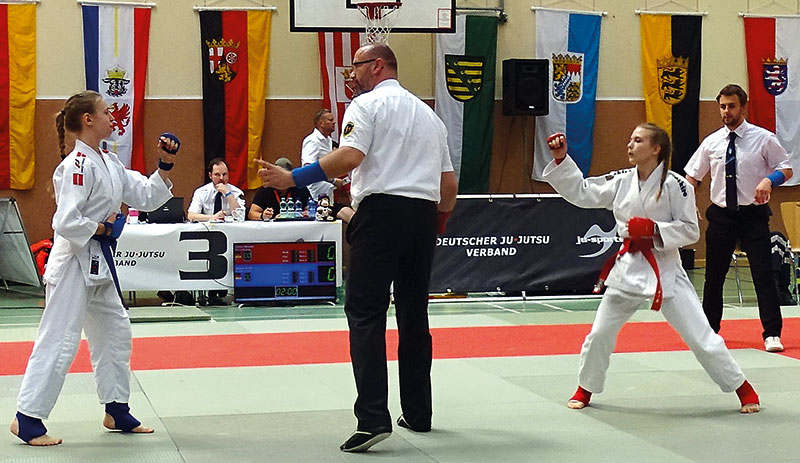Foto von Chiara Werner, Ju-Jutsu-Kämpferin, Ahrensfelde Foto von Chiara Werner, Ju-Jutsu-Kämpferin, Ahrensfelde