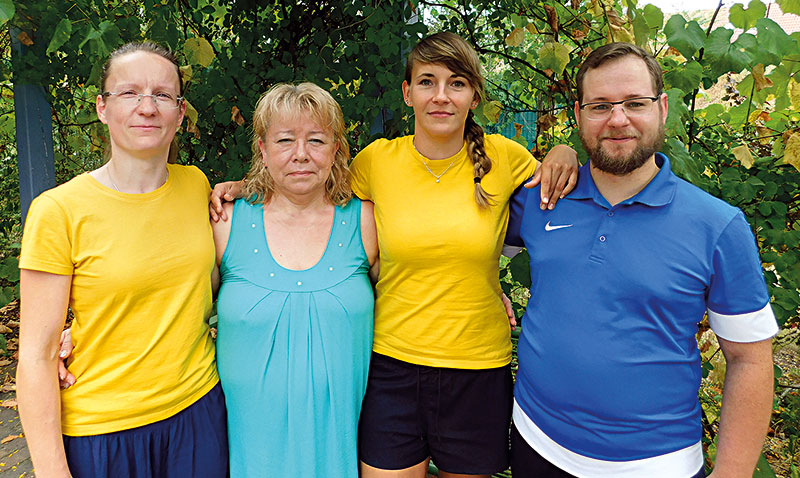 Foto von Bianka Schultz und Robert Liebers von der Firma Physiotherapie ANIMA