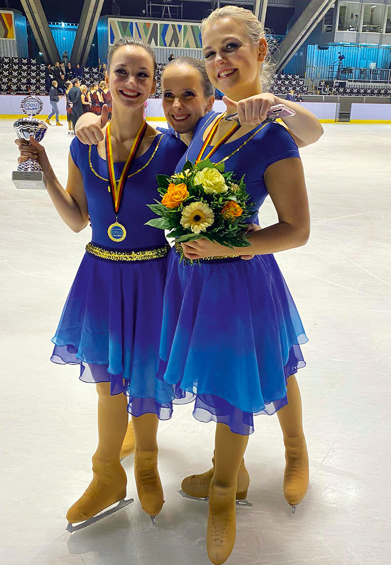 Foto von Jenny Funder, Synchron-Eisläuferinnen, Ahrensfelde