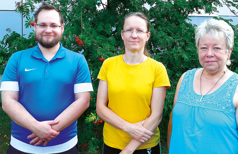 Foto von Bianka Schultz und Robert Liebers von der Firma Physiotherapie ANIMA