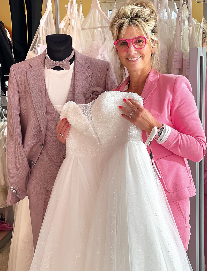 Foto von Yvonne Trompetter von der Firma Avorio Vestito BrideStore and more