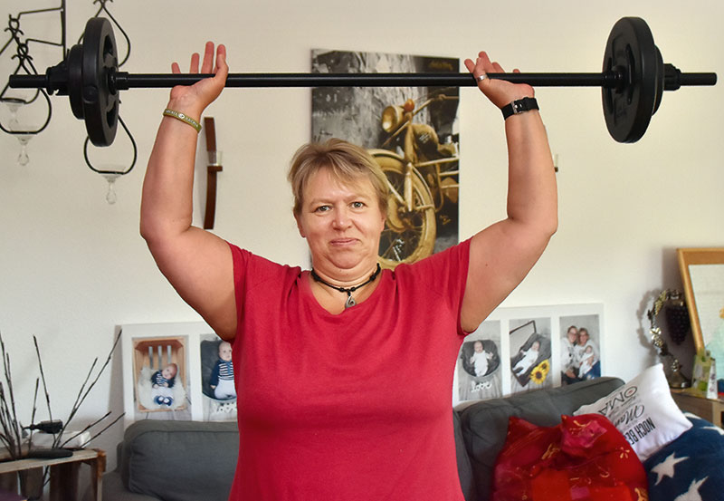 Foto von Tatjana Meinecke, Abteilung Aroha/Bodyworkout des TSV Lindenberg, Ahrensfelde