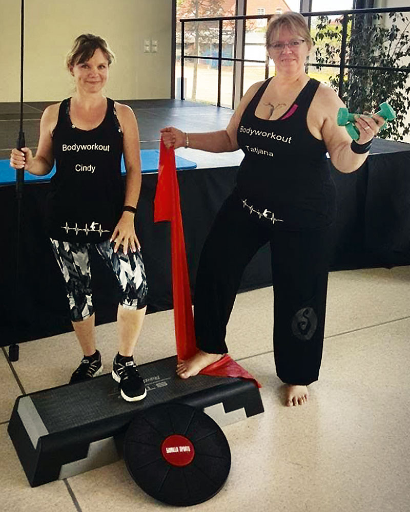 Foto von Tatjana Meinecke, Abteilung Aroha/Bodyworkout des TSV Lindenberg, Ahrensfelde