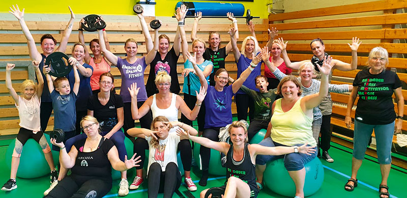 Foto von Tatjana Meinecke, Abteilung Aroha/Bodyworkout des TSV Lindenberg, Ahrensfelde