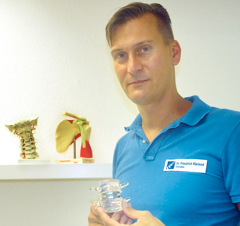 Foto von Dr. Friedrich Kleinod von der Firma Orthopädische Praxis Dr. Friedrich Kleinod