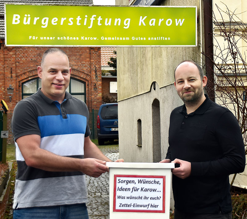 Foto von Marcel Chartron, Bürgerstiftung Karow, Berlin-Buch