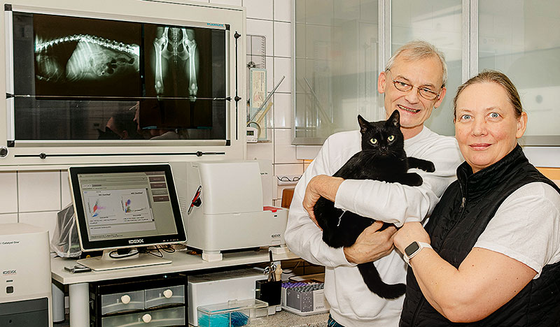 Foto von Dorothee Kammbach und Christian Kammbach von der Firma Tierarztpraxis Kammbach