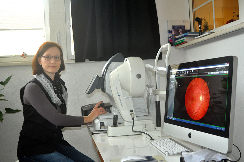 Foto von Marina Sachau von der Firma Augenoptik Sachau; Wandlitz