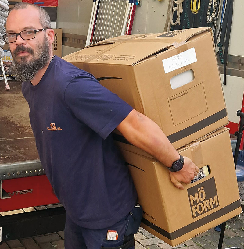 Foto von Michele Mücke von der Firma Umzugsfachspedition Mücke Umzüge Foto von Michele Mücke von der Firma Umzugsfachspedition Mücke Umzüge