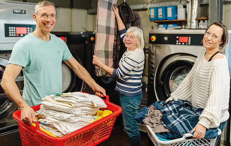Foto von Christin Herbst und Andy Herbst von der Firma Wäscherei Herbst GmbH