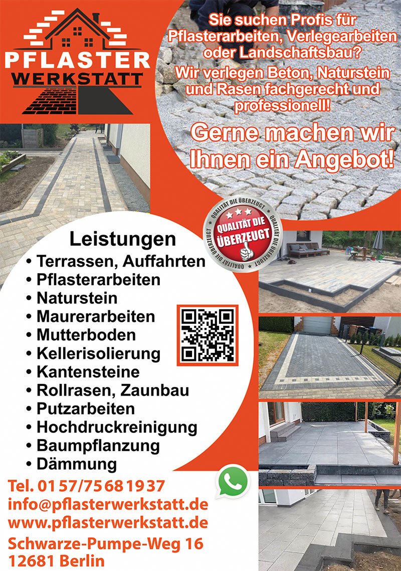 Foto von Maaco Bukoski von der Firma Pflaster Werkstatt