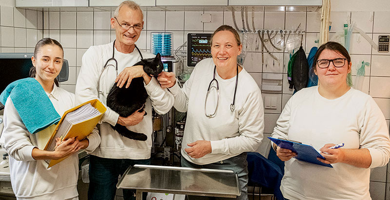 Foto von Dorothee Kammbach und Christian Kammbach von der Firma Tierarztpraxis Kammbach