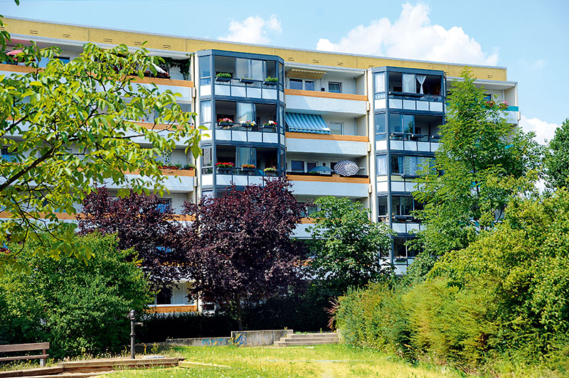 Foto von der Firma Wohnungsbaugenossenschaft Wilhelmsruh eG; Vor Ort in Buch