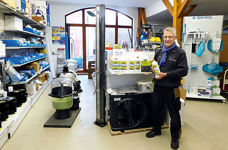 Foto von Rajan Fischer von der Firma Pool & Sauna Fachmarkt Karow