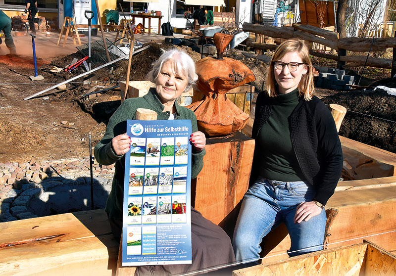 Foto von Dagmar Peinzger und Julia Scholz, Selbsthilfegruppen, Berlin-Buch