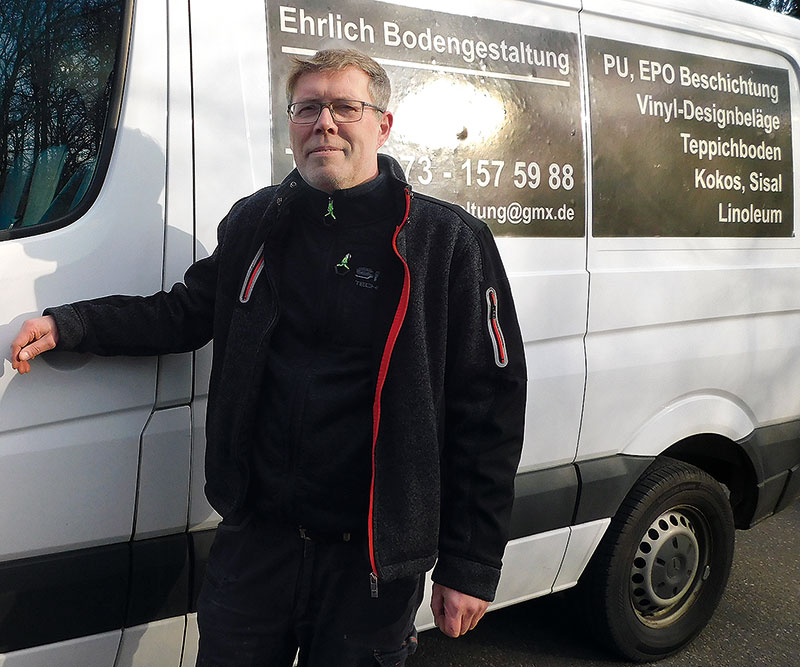 Foto von Heiko Ehrlich von der Firma Ehrlich Bodengestaltung