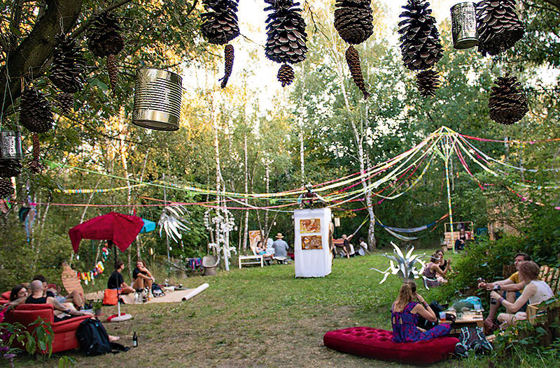 Foto von Dirk Bartsch und Florian Prauka und Karina Jung und Thomas Schneider und Jule Kaden, Pankgräfin e.V. (Wagendorf Karow), Berlin-Karow