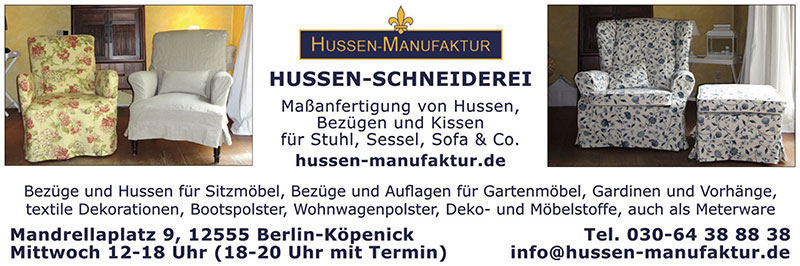 Foto von Heike Joachim von der Firma HUSSEN-MANUFAKTUR Foto von Heike Joachim von der Firma HUSSEN-MANUFAKTUR