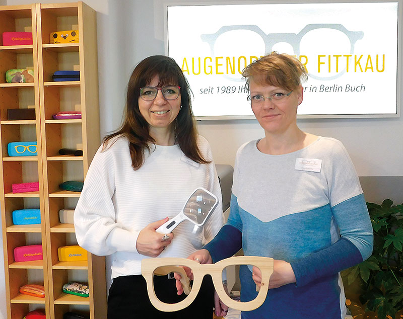 Foto von Ina Haack von der Firma Augenoptiker Fittkau