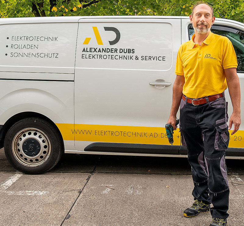 Foto von Alexander Dubs von der Firma Alexander Dubs Elektrotechnik und Service Foto von Alexander Dubs von der Firma Alexander Dubs Elektrotechnik und Service