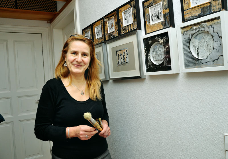 Foto von Annett Schauß, Malerin Annett Schauß, Bernau Foto von Annett Schauß, Malerin Annett Schauß, Bernau