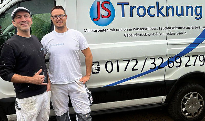 Foto von Jörn Schlüter von der Firma JS Trocknung