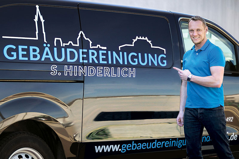 Foto von Sasha Hinderlich von der Firma Gebäudereinigung S. Hinderlich Foto von Sasha Hinderlich von der Firma Gebäudereinigung S. Hinderlich