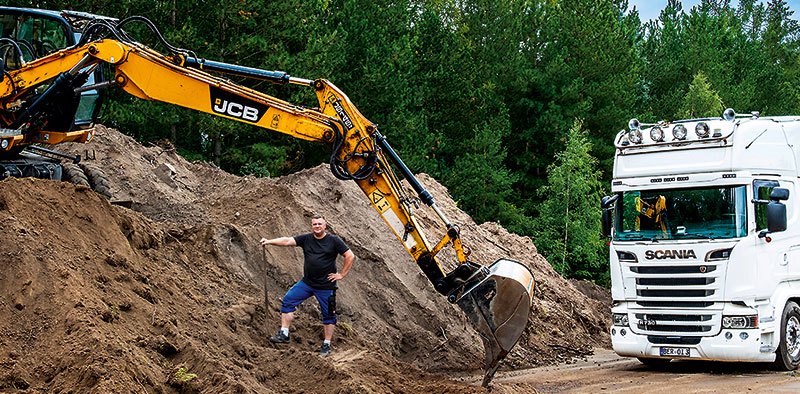 Foto von Maik Peters von der Firma Erdbau Peters