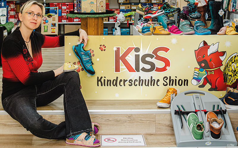 Foto von Jennifer Franke von der Firma KisS – Kinderschuhe Shion