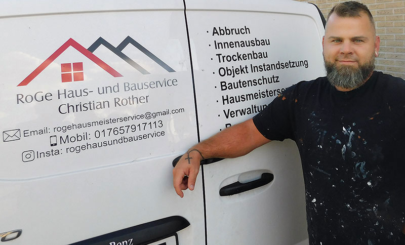 Foto von Christian Rother von der Firma RoGe Haus- und Bauservice