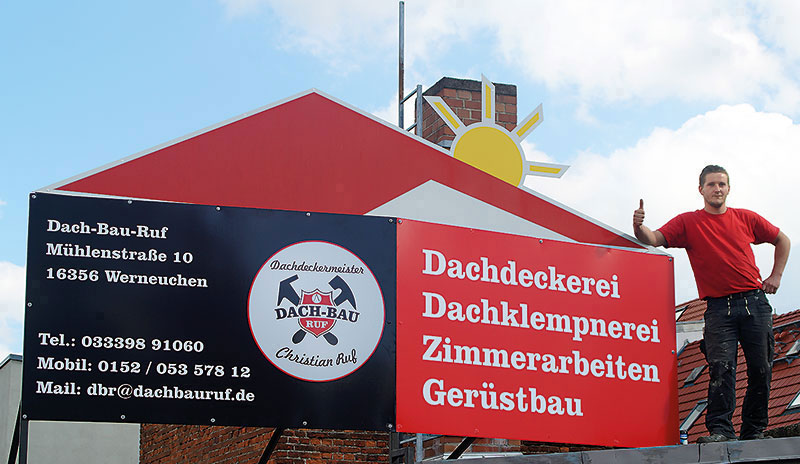 Foto von Christian Ruf von der Firma Dach-Bau Ruf Foto von Christian Ruf von der Firma Dach-Bau Ruf