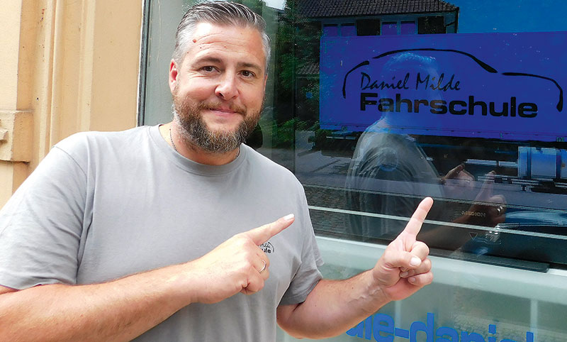 Foto von Daniel Milde von der Firma Fahrschule Daniel Milde