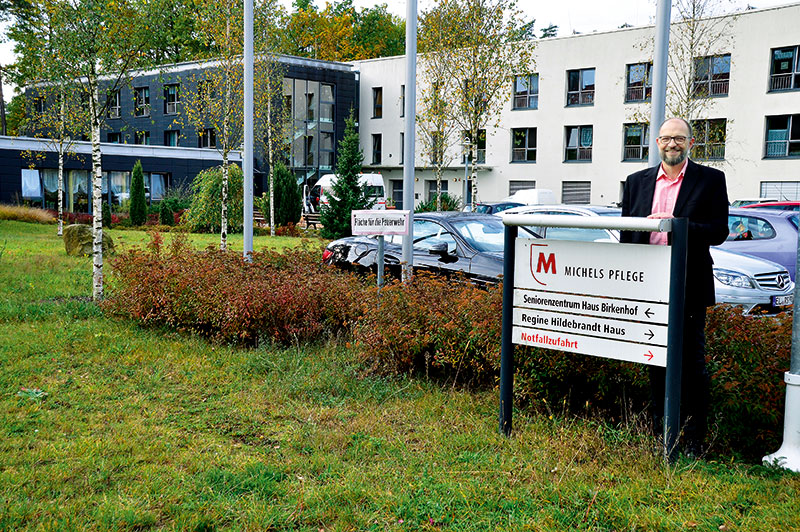 Foto von Kurt-Josef Michels und Kai-Uwe Michels von der Firma Seniorenresidenz Birkenhof