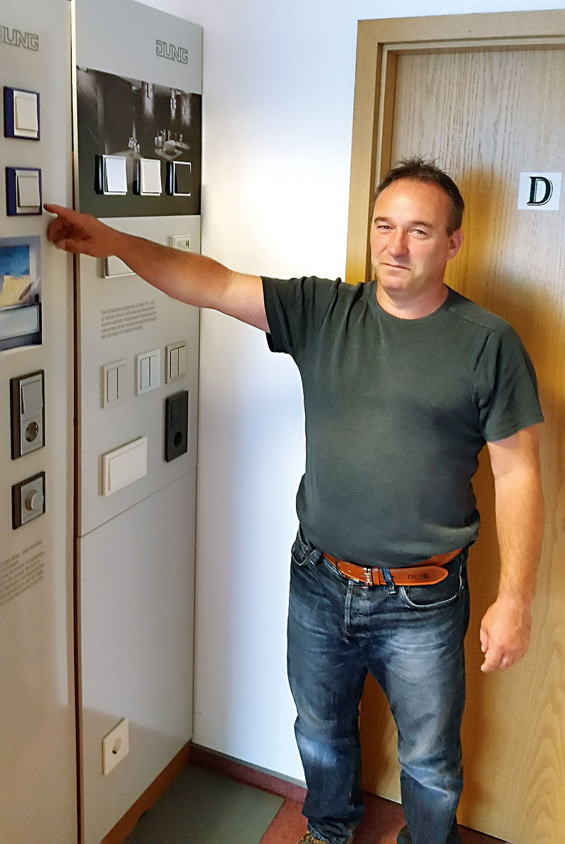 Foto von Andreas Hensel von der Firma Elektro-Siewert Foto von Andreas Hensel von der Firma Elektro-Siewert