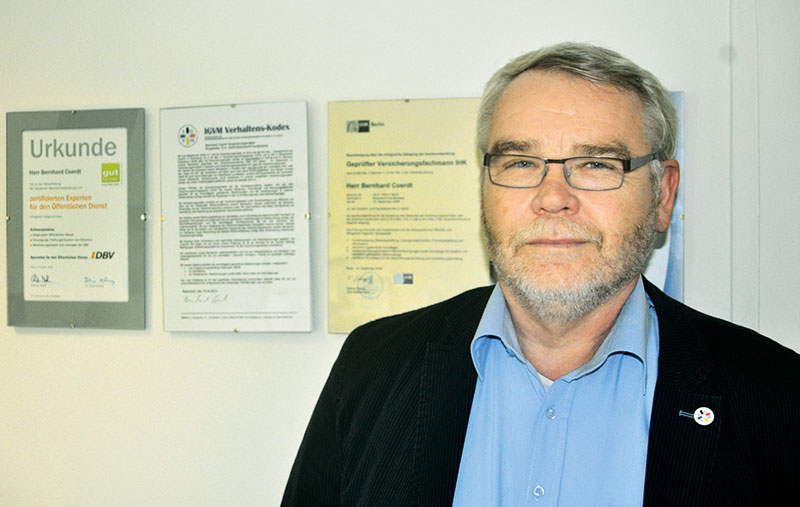 Foto von der Firma Bernhard Coerdt Versicherungsmakler Foto von der Firma Bernhard Coerdt Versicherungsmakler