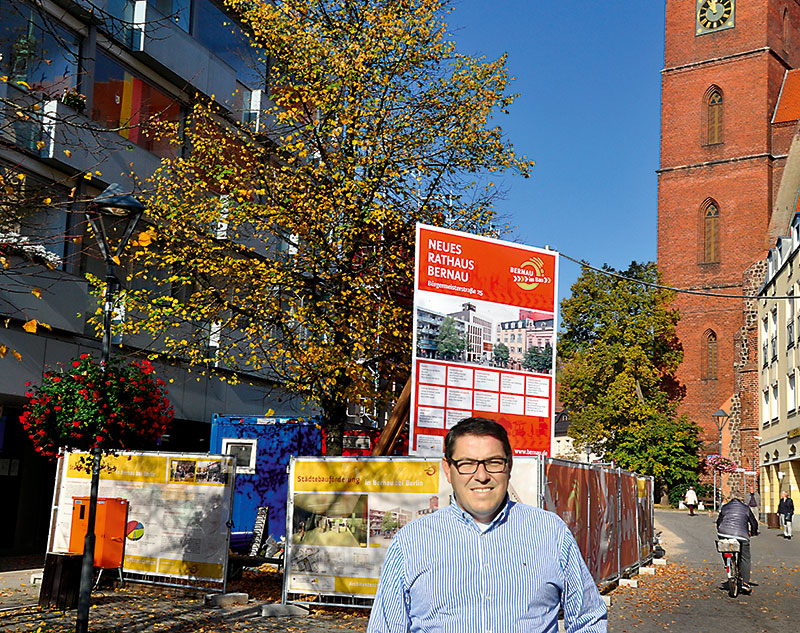 Foto von André Stahl, Bürgermeister, Bernau