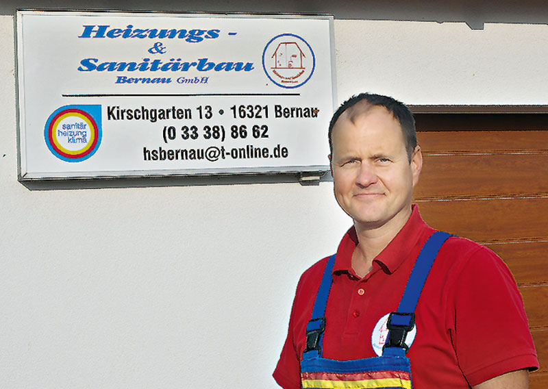 Foto von Jens Przybyszewski von der Firma Heizungs- und Sanitärbau Bernau GmbH