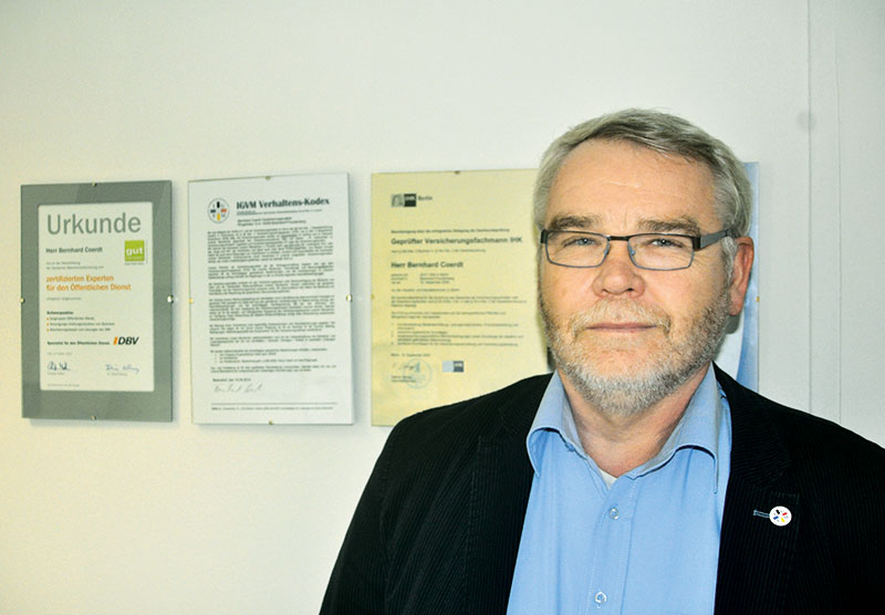 Foto von Bernhard Coerdt von der Firma Versicherungsmakler Bernhard Coerdt Foto von Bernhard Coerdt von der Firma Versicherungsmakler Bernhard Coerdt