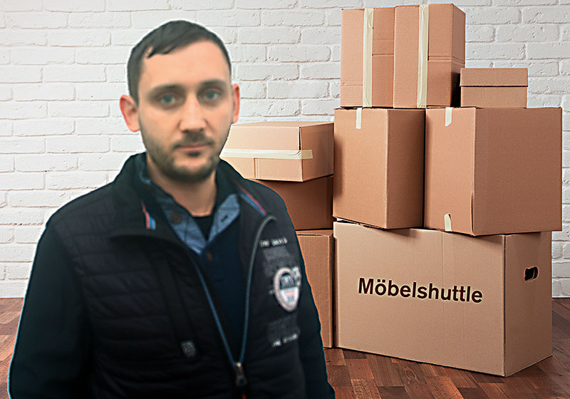 Foto von Benjamin Linnig von der Firma Möbelshuttle Benjamin Linnig Foto von Benjamin Linnig von der Firma Möbelshuttle Benjamin Linnig