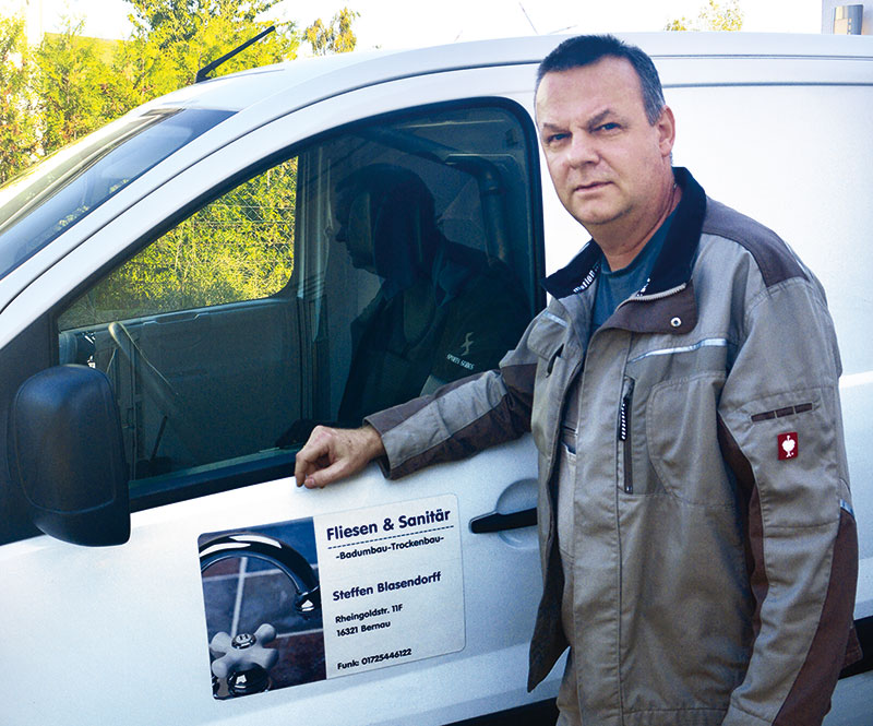 Foto von Steffen Blasendorff von der Firma Fliesen & Sanitär Steffen Blasendorff