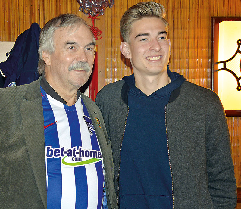 Foto von Manfred Kerkhofer, Hertha-Botschafter, Bernau