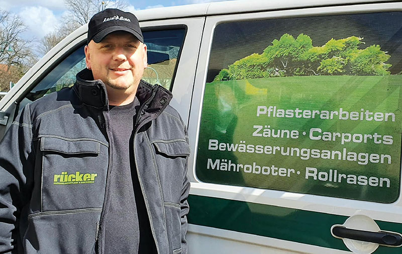 Foto von Marcel Rücker von der Firma Rücker Gartenbau