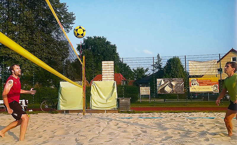 Foto von Dr.-Ing. Falk Cudok, Abteilung „Footvolley“ des „BSV Rot-Weiß Schönow“, Bernau