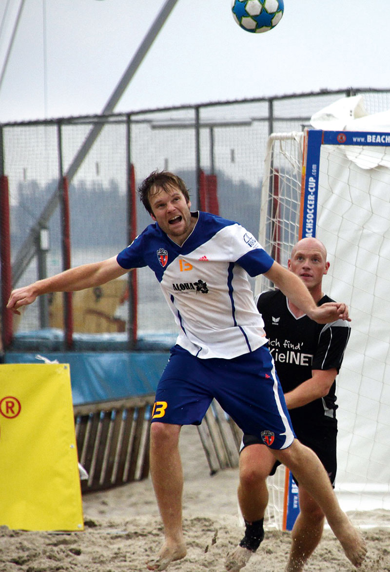 Foto von Dr.-Ing. Falk Cudok, Abteilung „Footvolley“ des „BSV Rot-Weiß Schönow“, Bernau